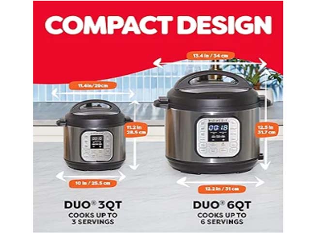 instant pot duo 7 in 1 mini electric pressure cooker